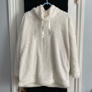 Super soft white Sherpa
